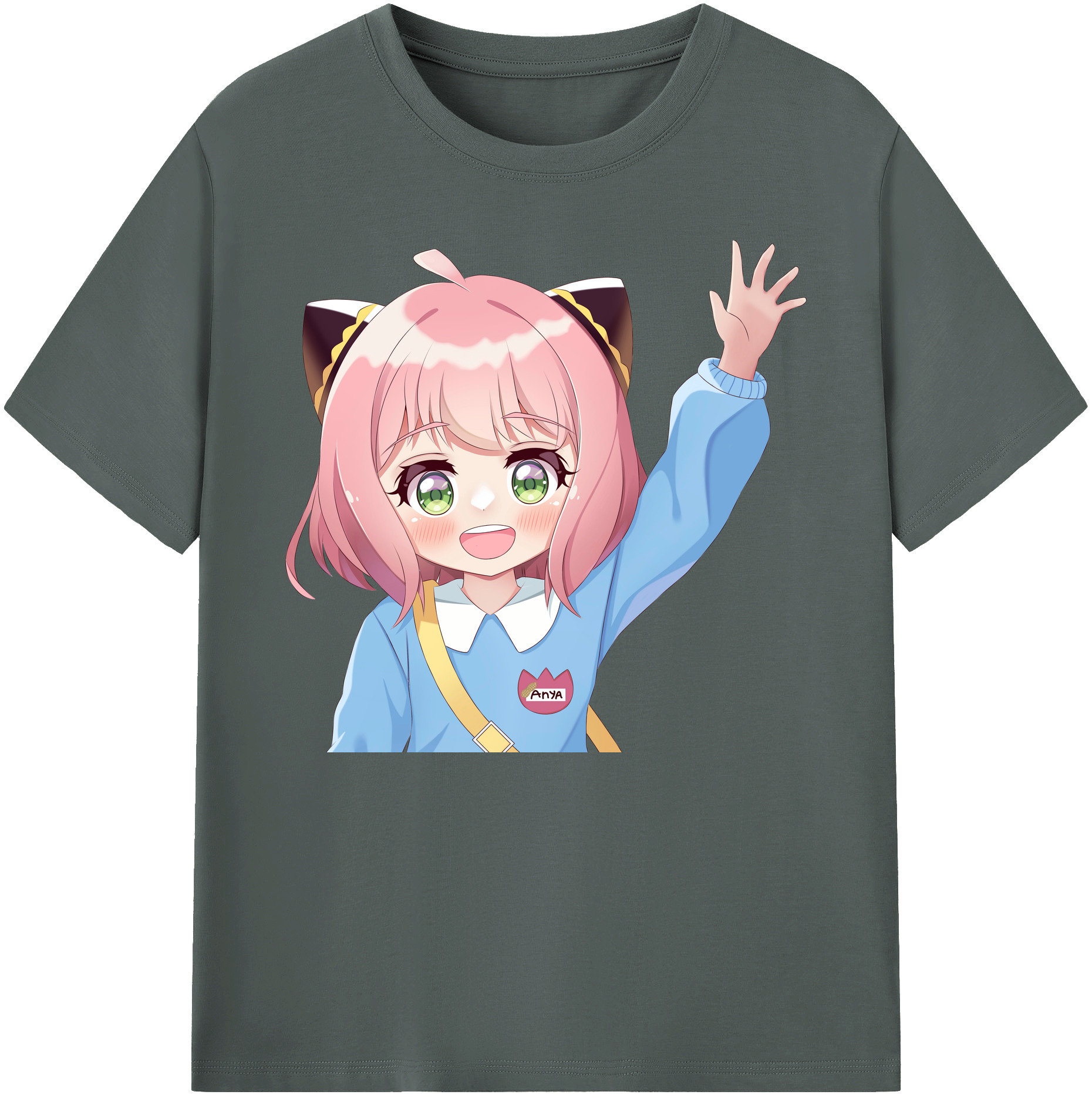 （画像用） SPY×FAMILY间谍家家酒 綿100％ メンズ半袖Tシャツ｜肌触りやわらか＆通気性